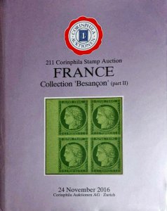 Auction Catalogue FRANCE Collection BESANÇON Classic Stamps and Postal History