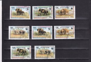 SA03 Cambodia 1997 The Indian Elephant used stamps