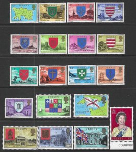 Jersey 137-155 MNH Complete SC$13.10