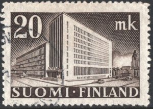 Finland SC#248 20 mk Post Administration Building, Helsinki (1945) Used