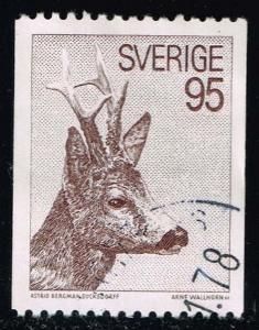 Sweden #750A European Roe Deer; Used at Wholesale