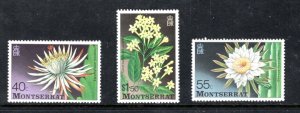 MONTSERRAT 367-369 MNH VF Night Flowers