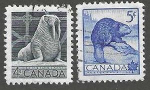Canada 335-336 Used Complete SCV$.50