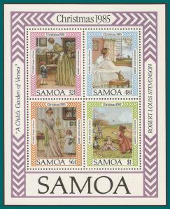 Samoa 1985 Christmas, MS MNH 659a,SGMS715