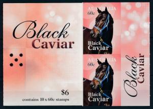 [95386] Australia 2013 Horse Black Caviar Self Adh. Booklet MNH