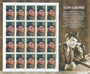 US Stamp - 2000 Edward G Robinson - 20 Stamp Sheet,   #3446