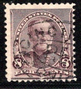 United States Scott # 225, used