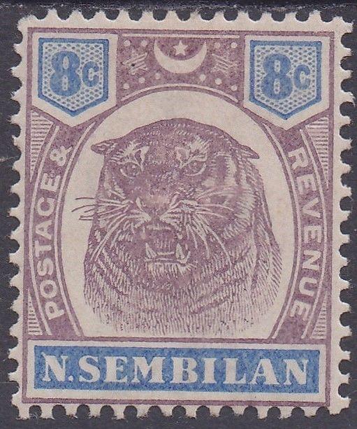 NEGRI SEMBILAN 1895 TIGER 8C