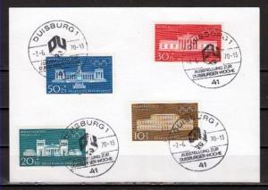 Germany, Scott cat. B459-B462. Munich Olympics Surtax. First day card. ^