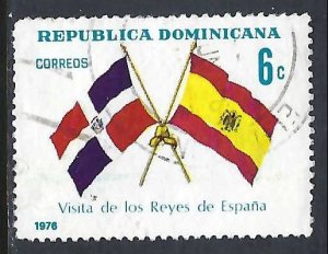 Dominican Republic 767 VFU FLAGS Z3381-5