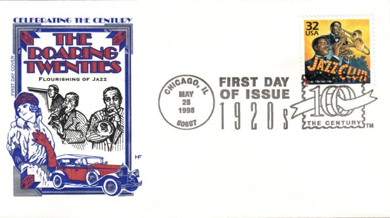 #3184k Jazz Flourishes Farnam FDC