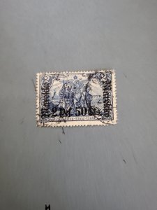 Stamps German Offices in Morocco Scott #43 used