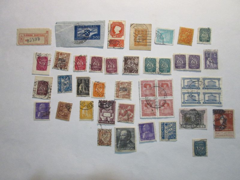 Portugal Stamps Lot. Old STAMPS LOT FROM PORTUGAL