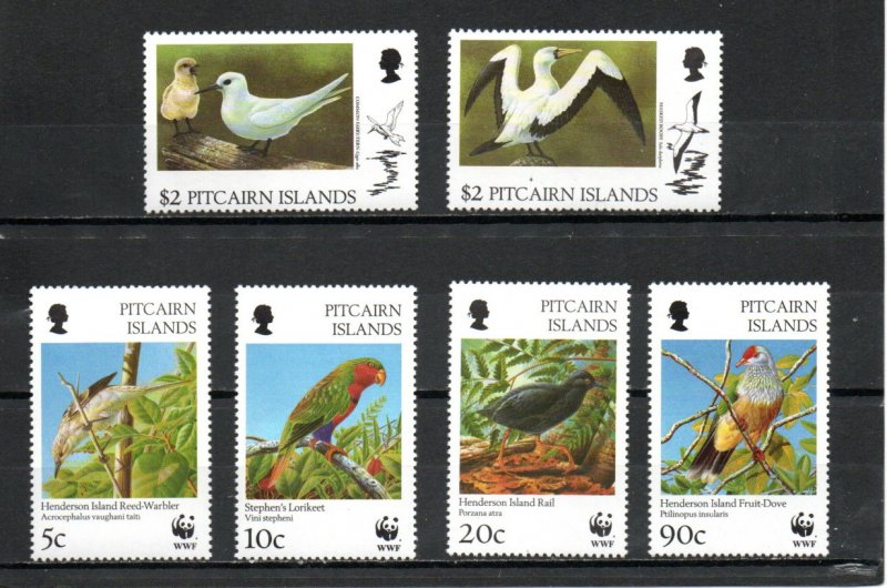 Pitcairn #457-462 MNH