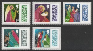 GB 5402-5406 Christmas set MNH 2025