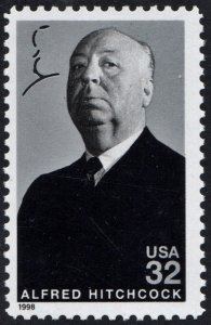 SC#3226 32¢ Legends of Hollywood: Hitchcock (1998) MNH