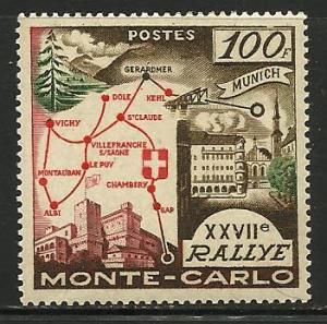 Monaco # 411, Mint Hinge