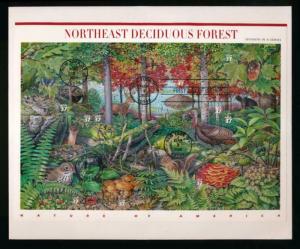 UNITED STATES 3899 USED FDC 37c NORTHEAST DECIDUOUS FOREST