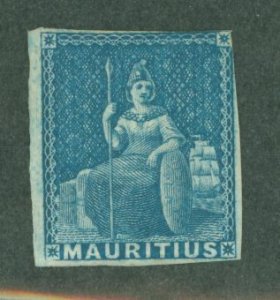 Mauritius #8 Unused Single