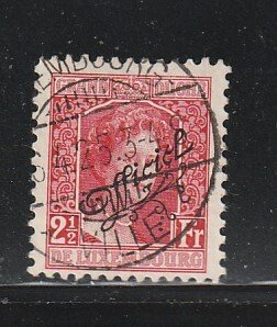 Luxembourg O129 U Overprint