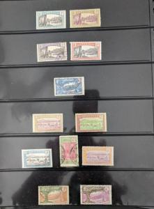 EDW1949SELL : FRENCH COLONIES Old Time Mint & Used collection. Nicely displayed.