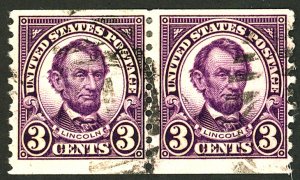 U.S. #600 USED PAIR