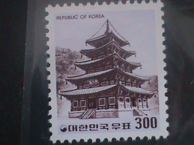 ​KOREA-1978 SC#1100  PAGODA-POBJUSA TEMPLE-MNH-VF, LAST ONE-HARD TO FIND