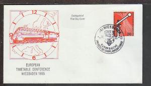 Germany 734 Train U/A FDC