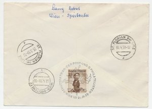 Registered cover / Postmark Austria 1959 St. Gabriel