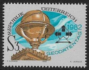 Austria - # 1220 - Geodesists' Day - MNH