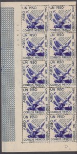 Mexico   #c100-02  block   mnh     cat  $100.00