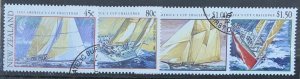 NEW ZEALAND 1992 SAILING AMERICA’S CUP USED SET SG1655/8