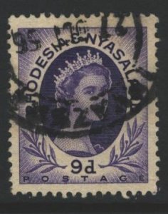 Rhodesia and Nyasaland Sc#148 Used