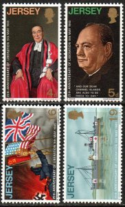 Jersey Sc #26 -29 Mint Hinged