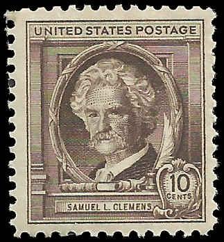 # 863 MNH - SCV- 1.75 - SAMUEL L. CLEMENS AUTHOR