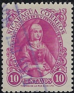 Nicaragua 735 Used 1952 issue (mm1325)