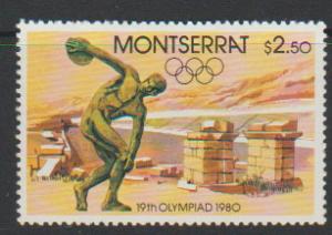 Montserrat SG 474   MH  - Olympics Mexico