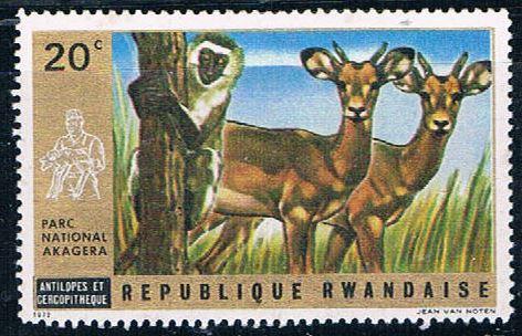 Rwanda 444 Unused Antelopes (R0357)+