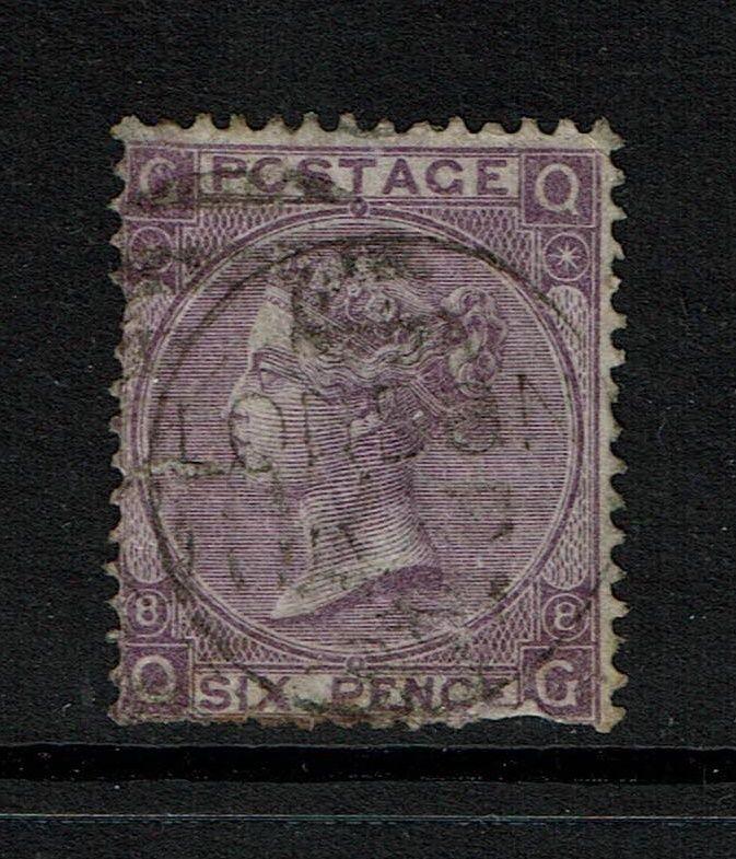 Great Britain SG# 108, Used, Torn, Pulled Perfs - Lot 070917