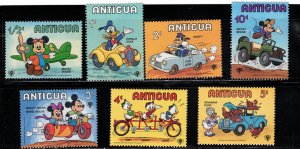 ANTIGUA Scott # 562-8 MH - Disney Stamps