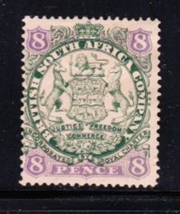 Album Treasures Rhodesia Scott # 32 8p Coat Of Arms MNH Hinged-
