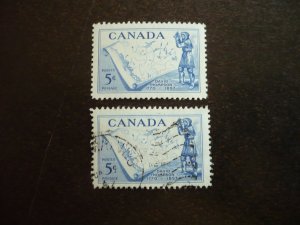 Stamps - Canada - Scott# 370 - Mint Hinged & Used Set of 1 Stamp