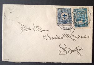 SCADTA 1926 Pretty Little Cover BARRANQUILLA to BOGOTA Colombia Airmail 