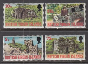 British Virgin Islands 305-308 MNH VF