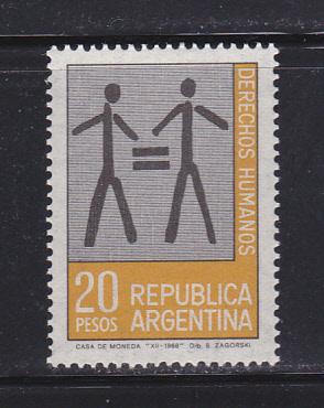 Argentina 895 Set MNH International Human Right Year