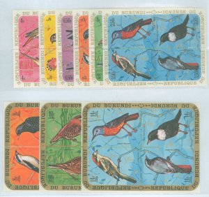 Burundi #337-342/C132-134 Unused Single (Complete Set)