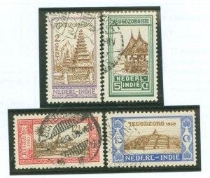 Netherlands Indies #B4-B7 Used Single (Complete Set)