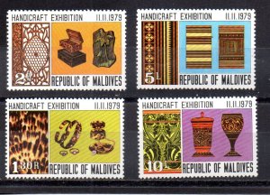 Maldive Islands 821-824 MNH