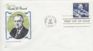 1982 Franklin Roosevelt (Scott 1950) CCC Cachet