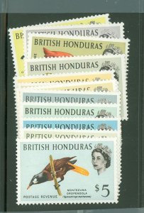 British Honduras #167-178 Mint (NH) Single (Complete Set)